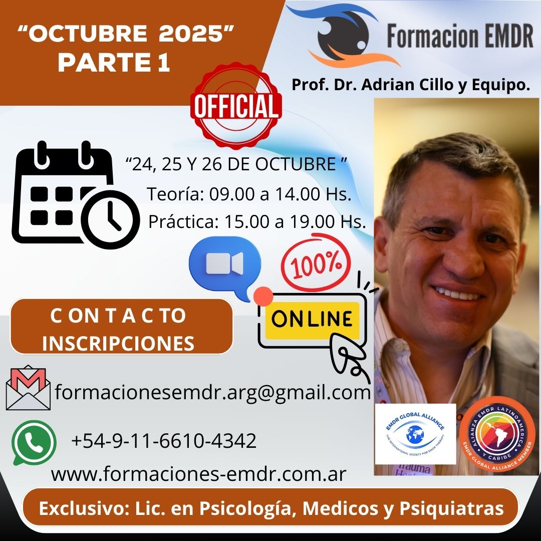 Octubre 2025 – Entrenamiento en EMDR Parte 1